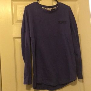 Purple long sleeve shirt